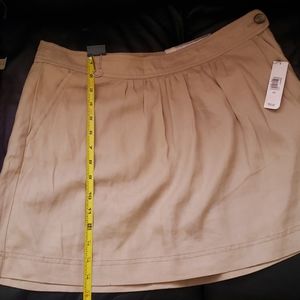 Linen Mini Skirt (Old Navy)